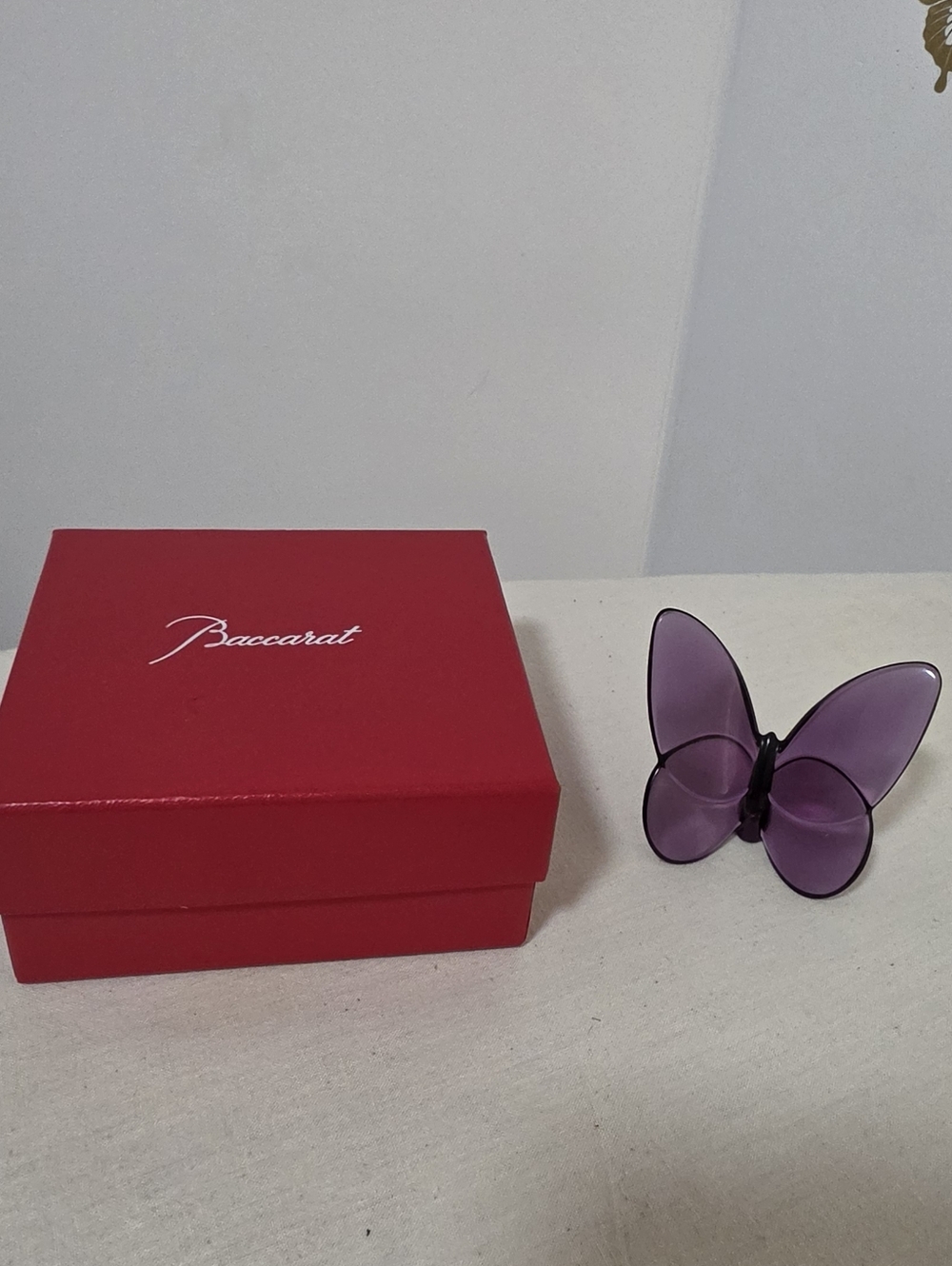 Baccarat Lucky Crystal Butterfly - Picture 5 of 8